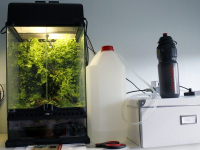 Helbild efter lite rensning, dunken är på 10L och räcker i 3mån ungefär.