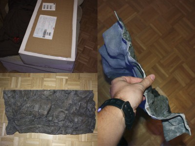 Öppning och kontroll.<br />Jäkla smidig bakgrund som inte bara är snygg utan även väldigt tunn. Heltklart en fördel att den är tunn så den ej tar upp så stor volym. Däremot är den väldigt tredimensionell. Men då den är så tunn kan man utnyttja bakgrunden till teknik gömma =-)