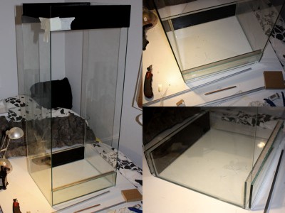 Såhär långt är det gånget och imorgon ska jag fixa dit andra nätet och glidlisterna. Hoppas de blir så också, och att jag inte blir liggandes och snorar i soffan hela dagen.