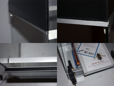 Lite mer limmande, börjar bli tråkigt nu att fixa med aluminiumlister.