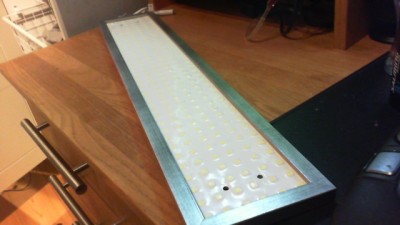 En LED panel vart positivt överaskad. Den Va hur bra som helst!