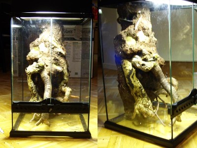 Visuellt test av grunden till inredningen.