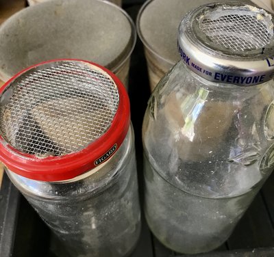 Exempel med lite för stora nätmaskor