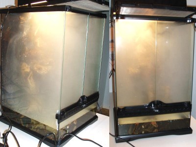 Dessa kort togs ca 1min efter det att foggern satts igång.